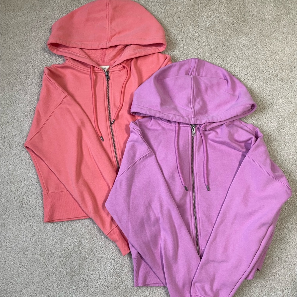 Universal Thread Pink Zip-Up Hoodie